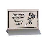 Felirat tükör táblán (1005)