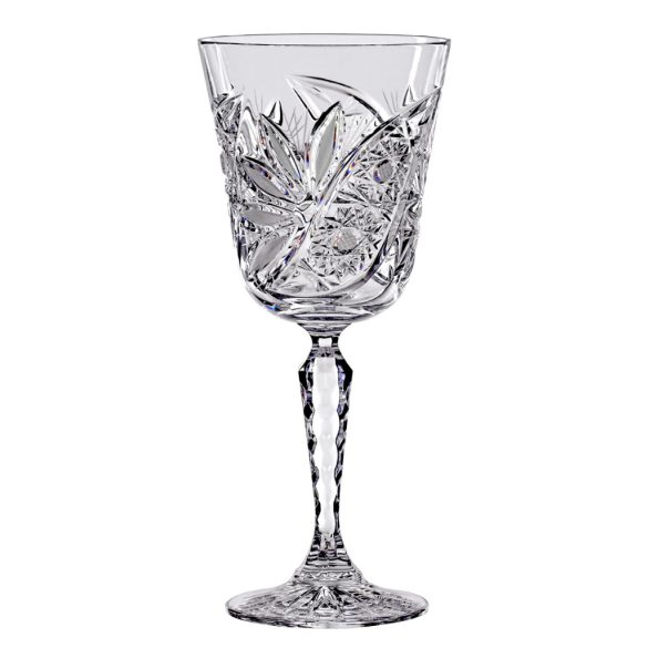 Liliom * Ólomkristály Nagy boros pohár 250 ml (Su14505)