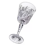 Liliom * Ólomkristály Nagy boros pohár 250 ml (Su14505)