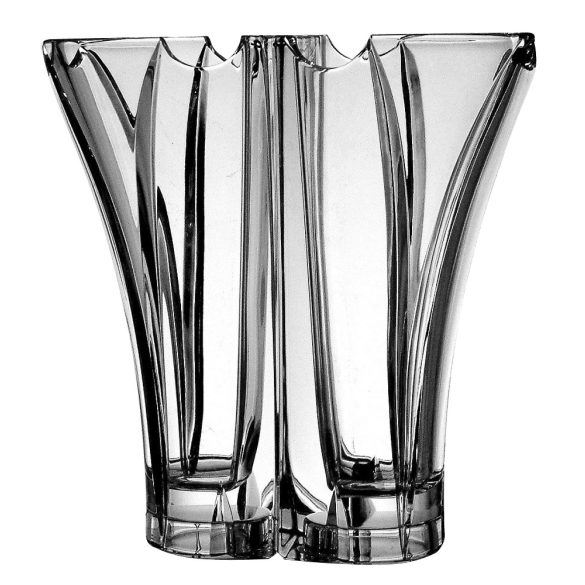 Modern * Ólomkristály Love váza 22 cm (Dupla15014)