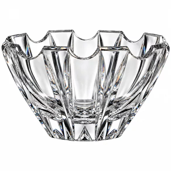 Modern * Ólomkristály Ovál tál 21 cm (15018)