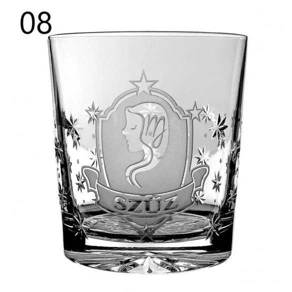 Other Goods * Kristály Horoszkópos whiskys pohár 300 ml (Tos17021)