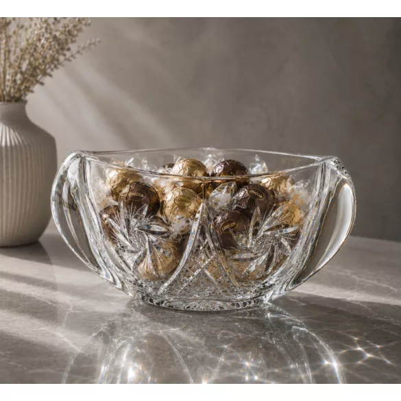 Victoria * Kristály Tál 18 cm (Orb17134)