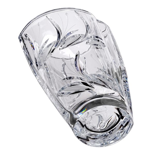 Viola * Kristály Hordó váza 28 cm (Smi17268)
