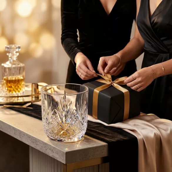 Laura * Kristály Whiskys pohár 280 ml (Orb17324)