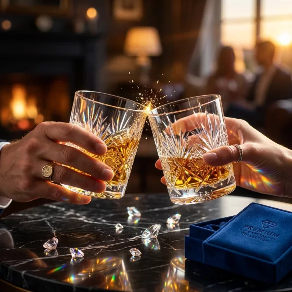 Laura * Kristály Whiskys pohár 300 ml (Toc17333)