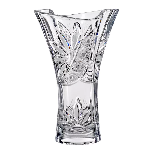 Liliom * Kristály X váza 25,5 cm (Smi17557)