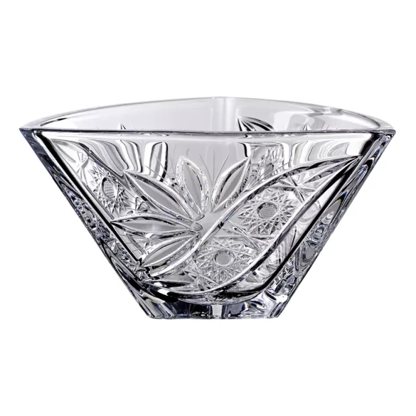 Liliom * Kristály Tál 18 cm (Tri17562)
