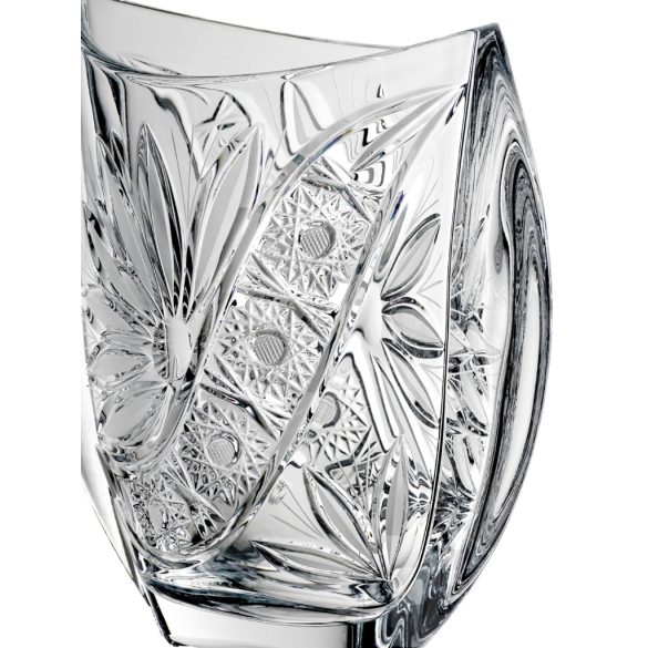 Liliom * Kristály Váza H 24 cm (Orb17589)