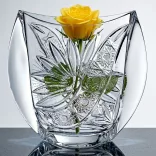 Liliom * Kristály Váza H 24 cm (Orb17589)