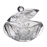 Liliom * Kristály Bonbonier 18 cm (Orb17591)