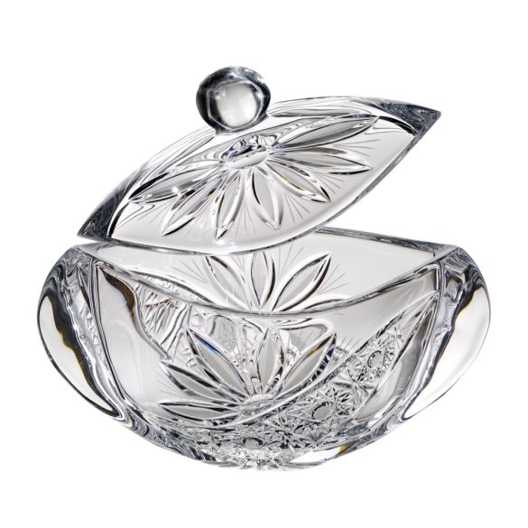 Liliom * Kristály Bonbonier 18 cm (Orb17591)