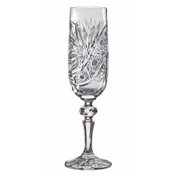 Liliom * Kristály Pezsgős pohár 180 ml (M17597)