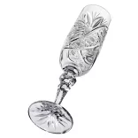 Liliom * Kristály Pezsgős pohár 180 ml (M17597)