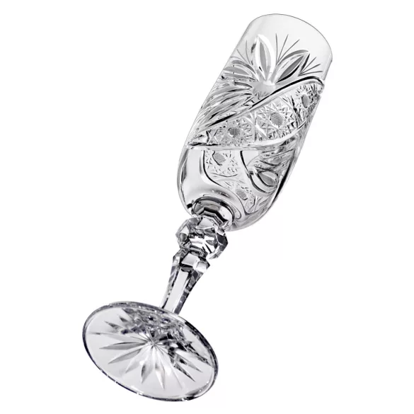 Liliom * Kristály Pezsgős pohár 180 ml (M17597)