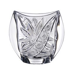 Liliom * Kristály Váza H 18 cm (Orb17599)