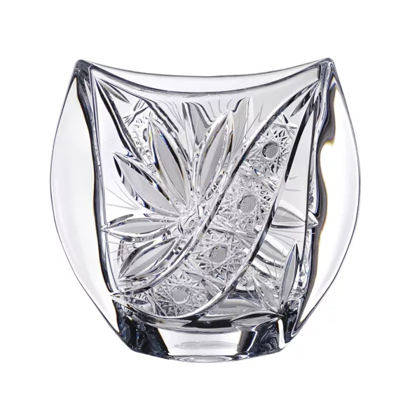 Liliom * Kristály Váza H 18 cm (Orb17599)