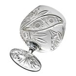 Liliom * Kristály Konyakos pohár 250 ml (L17611)