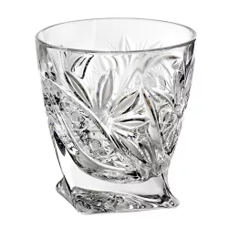 Liliom * Kristály Pálinkás pohár 55 ml (Cs17619)