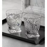 Liliom * Kristály Pálinkás pohár 55 ml (Cs17619)