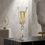 Viola * Kristály Pezsgős pohár 150 ml (L17907)