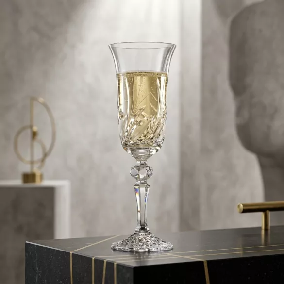 Viola * Kristály Pezsgős pohár 150 ml (L17907)