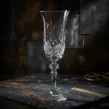 Viola * Kristály Pezsgős pohár 150 ml (L17907)