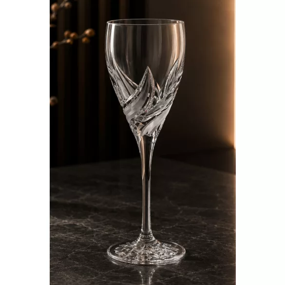 Fire * Ólomkristály Boros pohár 150 ml (Toc18682)