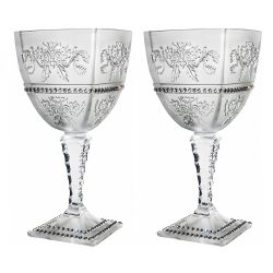 Royal * Kristály Nagy boros pohár készlet 2 db (Ar18924)
