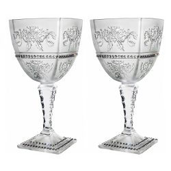 Royal * Kristály Nagy boros pohár készlet 2 db (Ar18925)