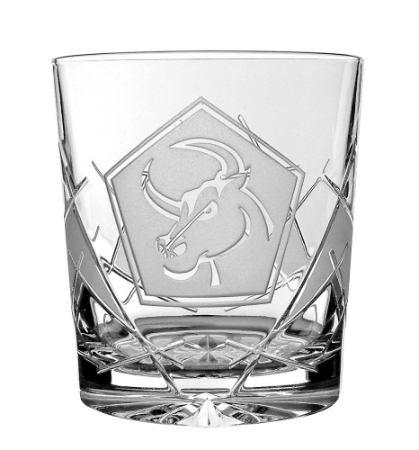 Horoszkóp kristály whisky pohár